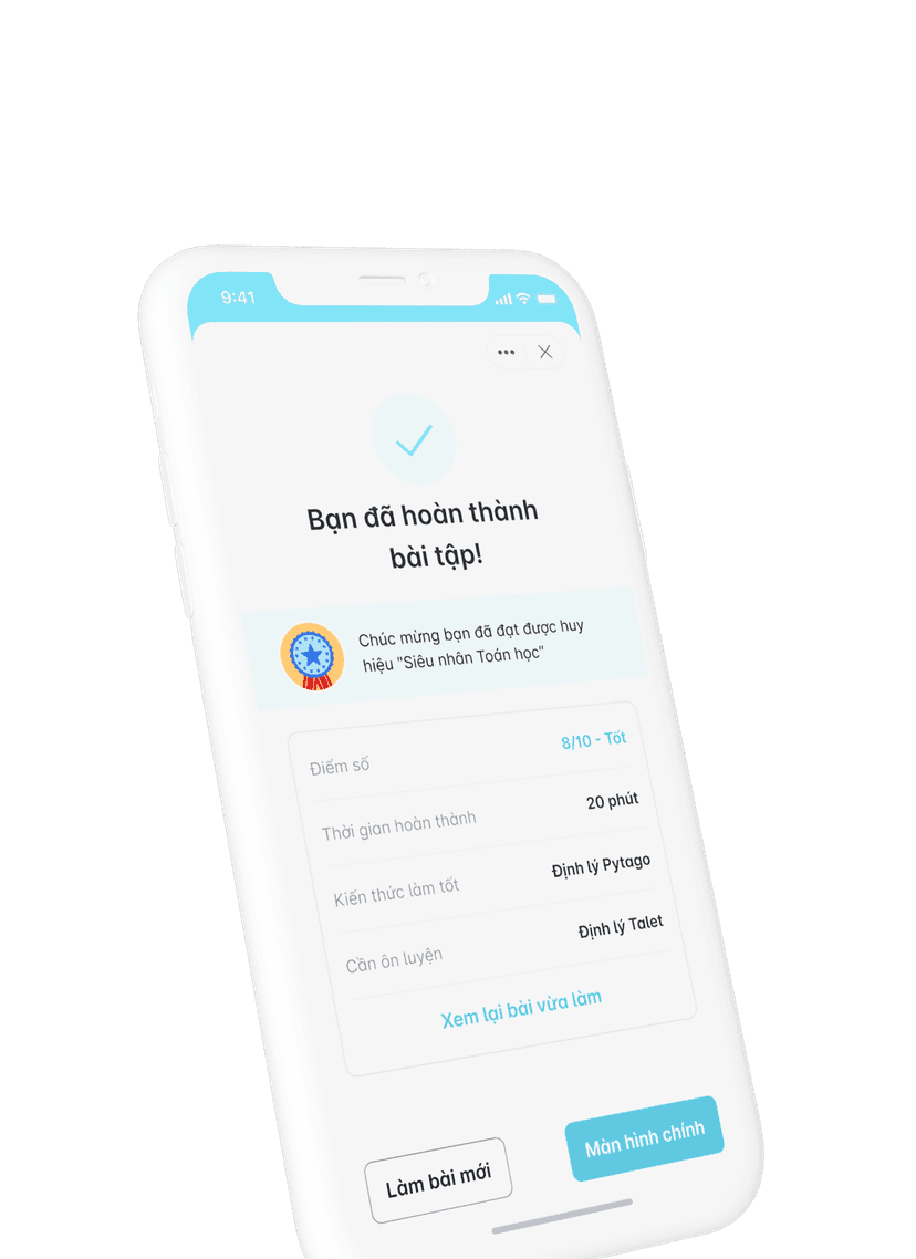 Bạn Giỏi App Interface