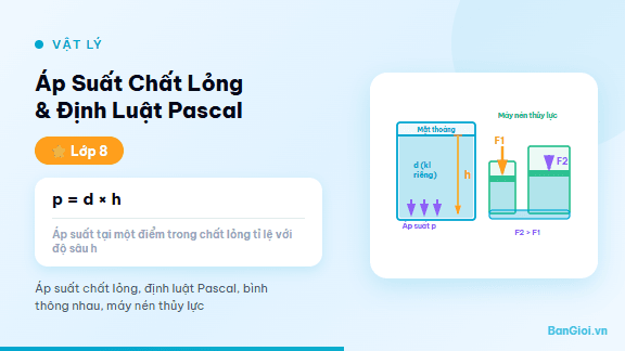 Áp Suất Chất Lỏng