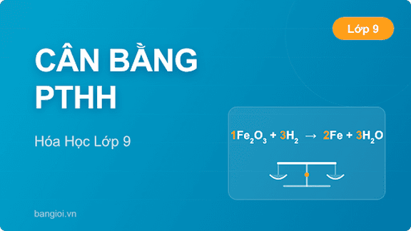 Cân Bằng Phương Trình Hóa Học