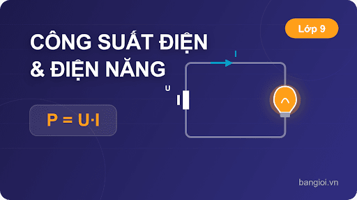 Hướng Dẫn Công Suất Điện và Điện Năng - Hướng dẫn từng bước tính công suất điện P = UI và điện năng W = Pt cho học sinh 