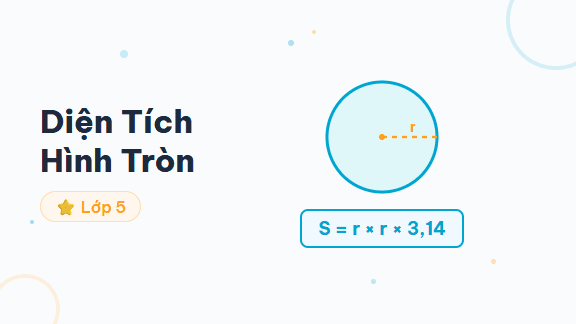 Hướng Dẫn Diện Tích Hình Tròn - Hướng dẫn từng bước tính diện tích hình tròn bằng công thức S = r × r × 3,14 cho