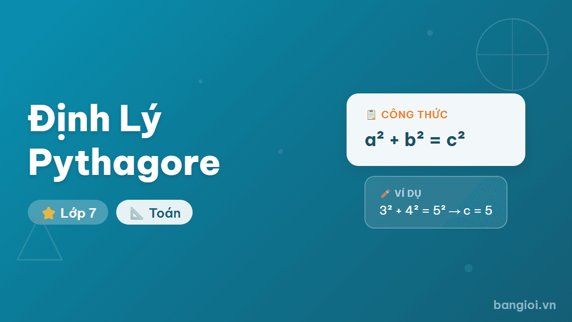 Hướng Dẫn Định Lý Pythagore - Hướng dẫn từng bước áp dụng định lý Pythagore: tìm cạnh huyền, tìm cạnh góc vuôn