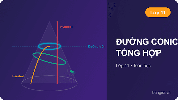 Đường Conic Tổng Hợp - Hướng dẫn tổng hợp các đường conic: elip, hypebol, parabol — phương trình, tiêu 