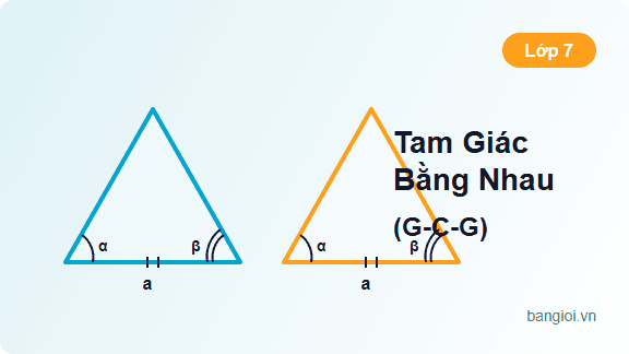 Tam Giác Bằng Nhau (G-C-G) - Ứng dụng hướng dẫn toán học cho học sinh
