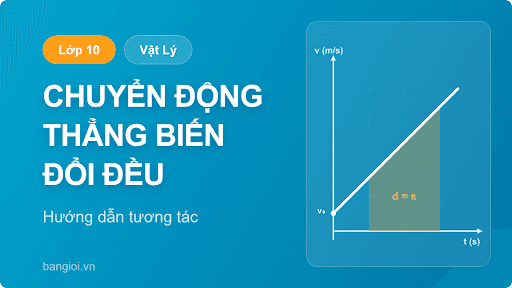 Hướng Dẫn Chuyển Động Thẳng Biến Đổi Đều - Ứng dụng hướng dẫn toán học cho học sinh